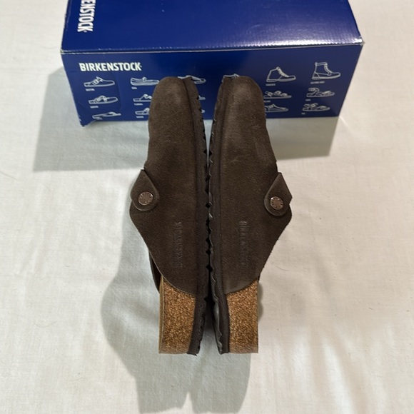 Birkenstock Boston Mocha Suede Women’s Regular Asst Sizes Km - Picture 3 of 4